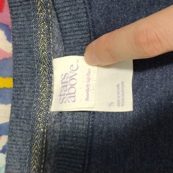 Blue super soft sweatshirt - Picture 2 of 2